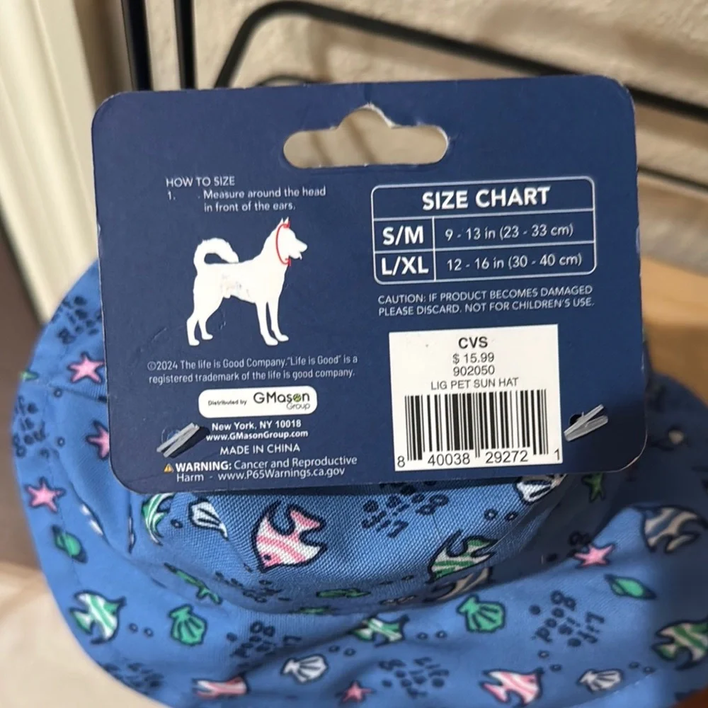 Life is Good Blue Bucket Hat